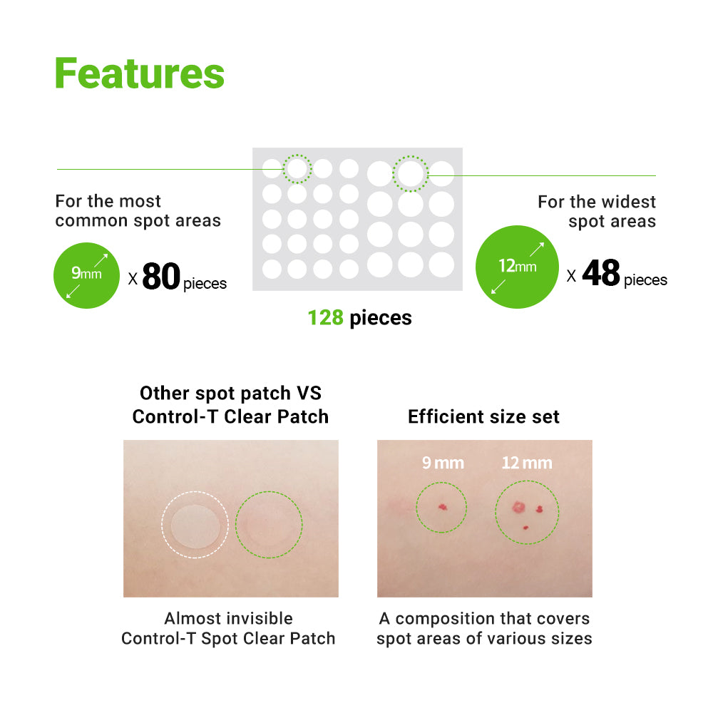 
                  
                    Real Barrier Control-T Spot Patch for Blemishes (32 Patches X 4ea)
                  
                