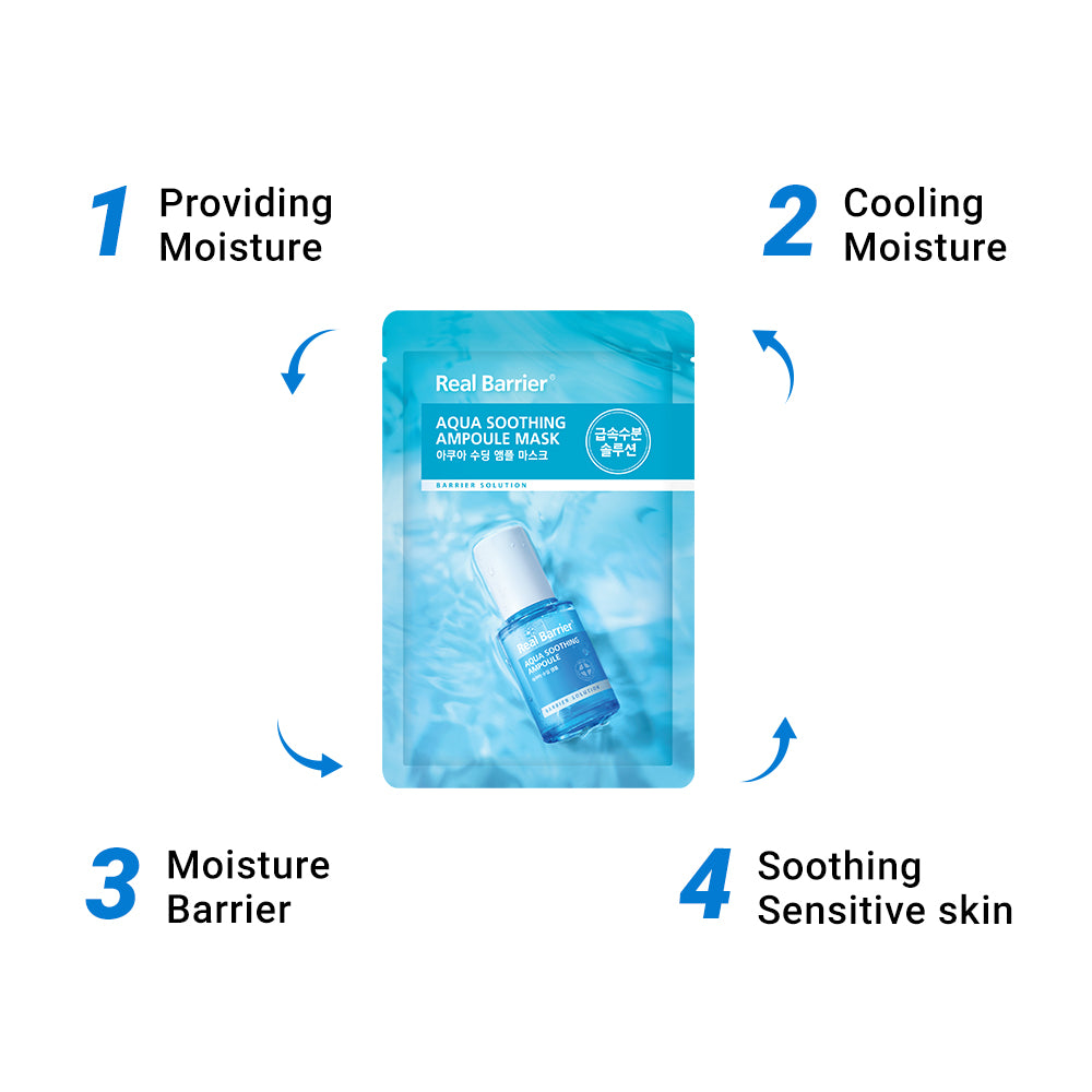 
                  
                    Real Barrier Aqua Soothing Ampoule Face Mask (10ea)
                  
                
