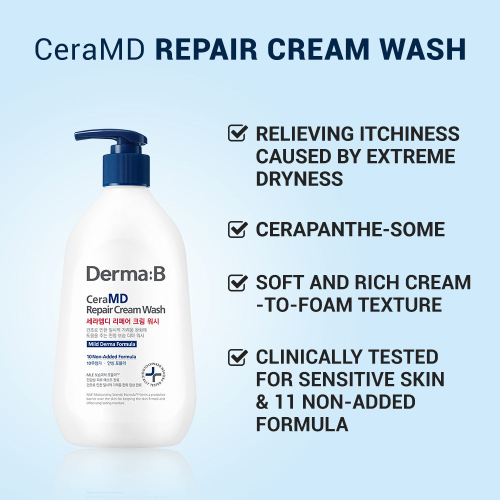
                  
                    Derma B CeraMD Repair Cream Wash
                  
                