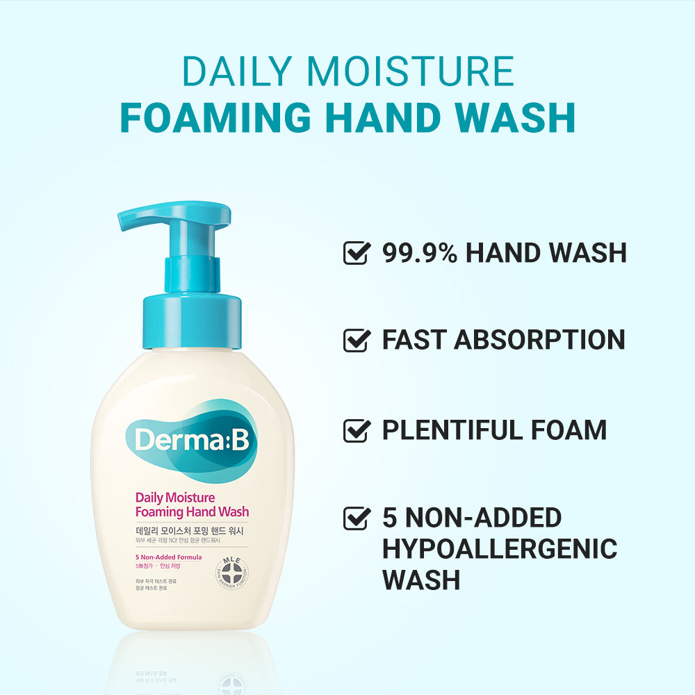 
                  
                    Derma B Daily Moisture Foaming Hand Wash
                  
                